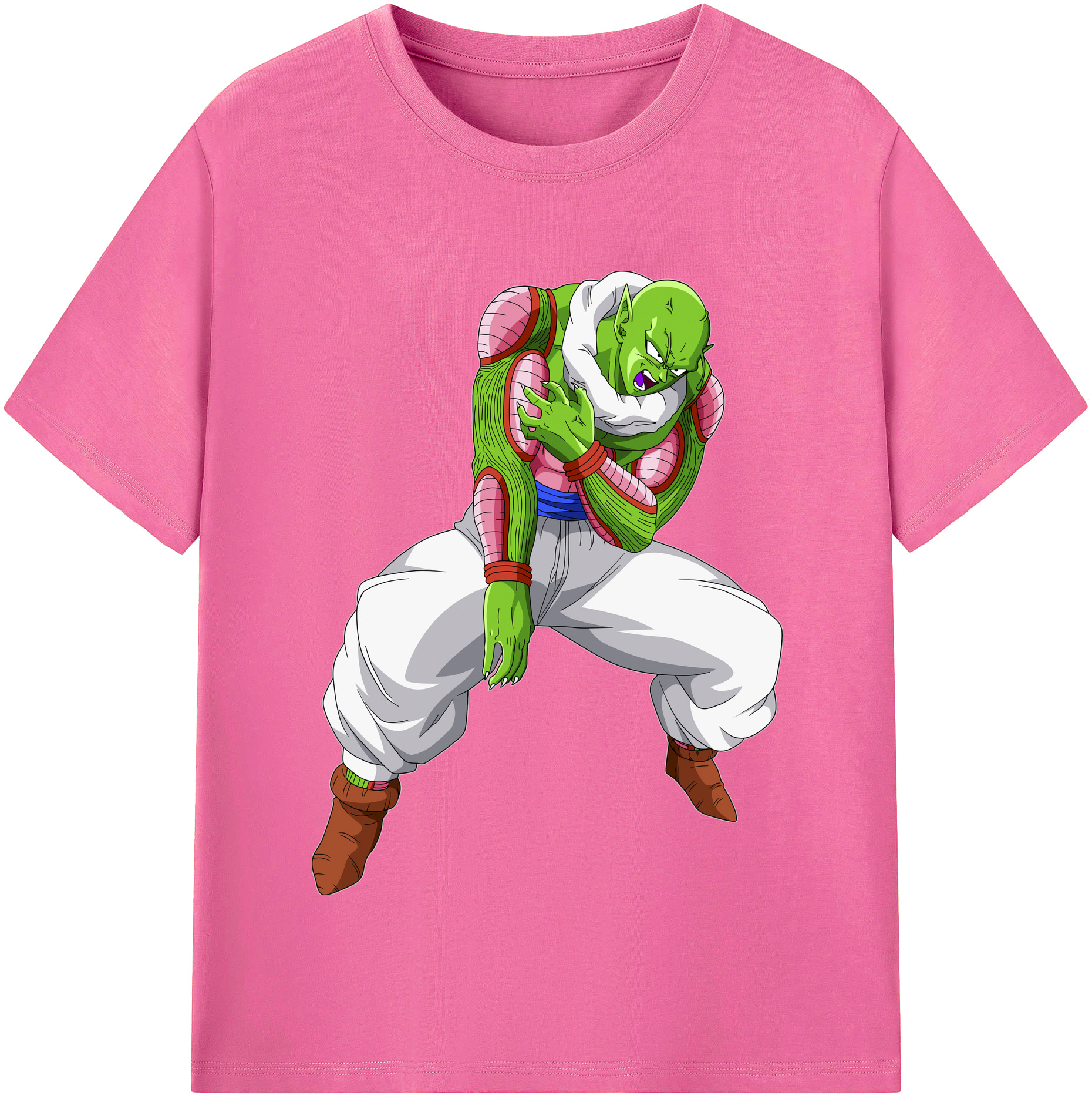 （画像用） ドラゴンボール ピッコロ DRAGON BALL Piccolo レディースカジュアルプリントTシャツ（綿100％）